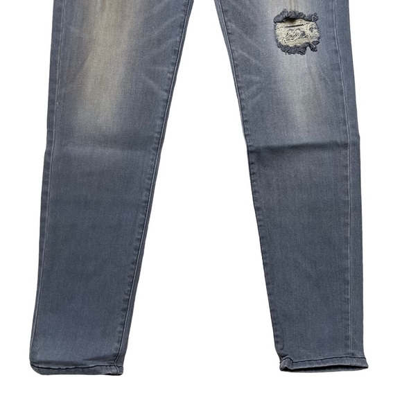 Free People X Sandrine Rose Gray High Waisted Skinny Jeans - Picture 4 of 9